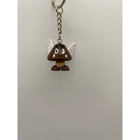 Nintendo Paragoomba Key Chain Purse Charm Upcycled - Picture 2 of 5